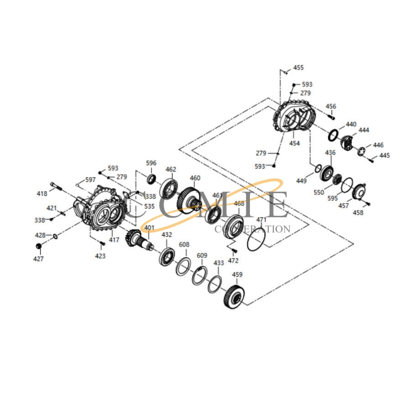 131401020698B042 Brake Sany SAT40C mining truck spare parts Featured Image