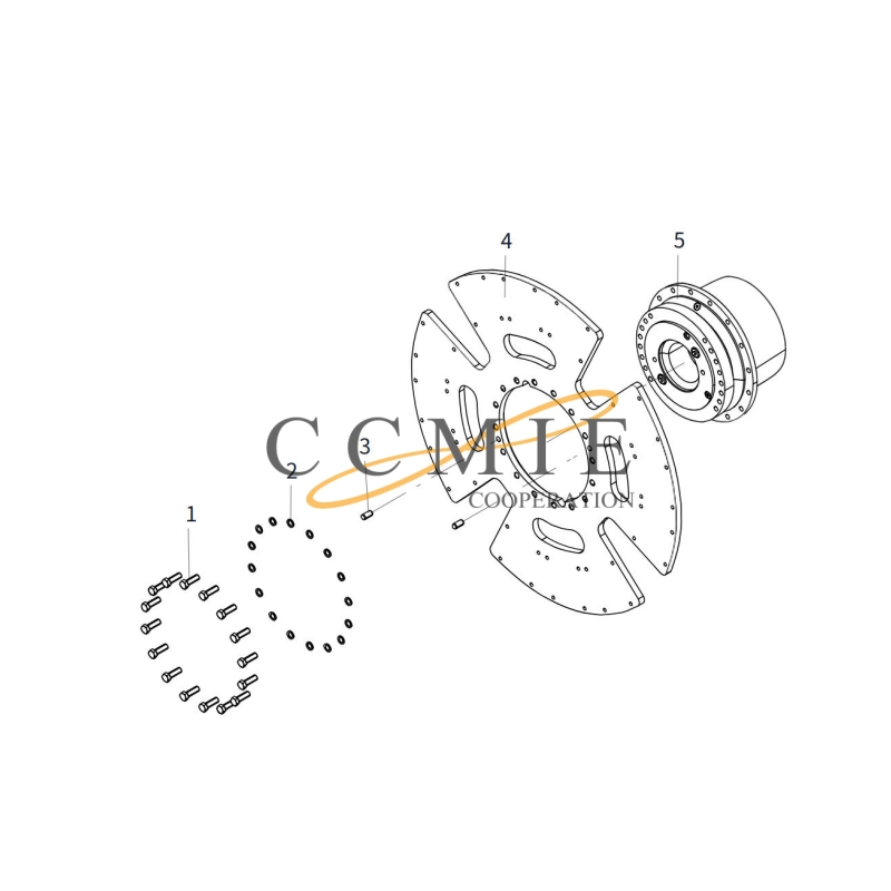 800357884 reductor XCMG XS265 road roller spare parts Featured Image