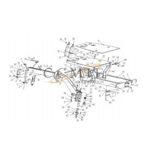 805604528 pin shaft GR135 XCMG motor grader frame parts