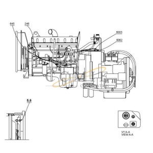 Cummins QSM11-TE32418 engine spare parts A40300.0700 A40300.0900