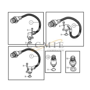 Reach stacker contacts and sensors parts 920871.0073 engine