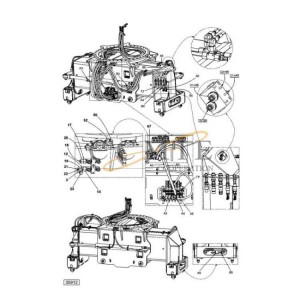 Kalmar RS DRF450 hydraulic attachment spare parts 923853.0103