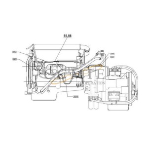 A41665.0300 electrical system parts for reach stacker