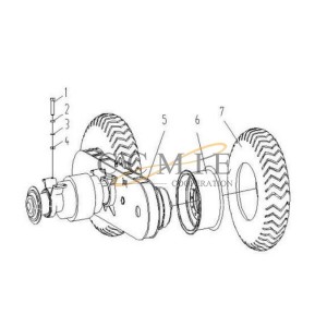 800307583 hydraulic transmission for XCMG GR215A motor grader transmission system
