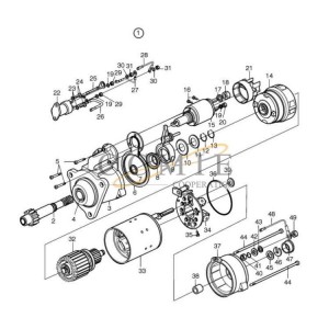 Starter motor spare parts for reach stacker 920871.0073 engine