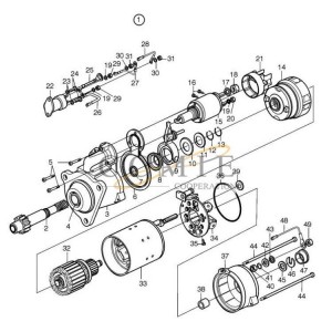 Starter motor spare parts for reach stacker 924015.0678