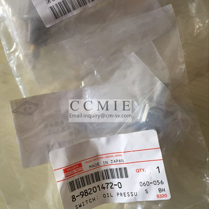 PriceList for  Komatsu Excavator Swivel Joint  - Oil pressure switch for excavator spare parts – CCMIC