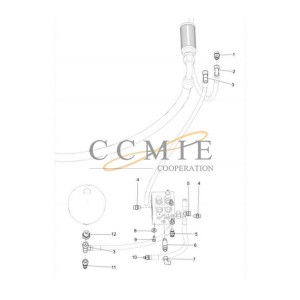 803103852 motor grader joint XCMG spare parts