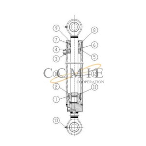 803082299 motor grader blade outstanding cyclinder XCMG spare parts