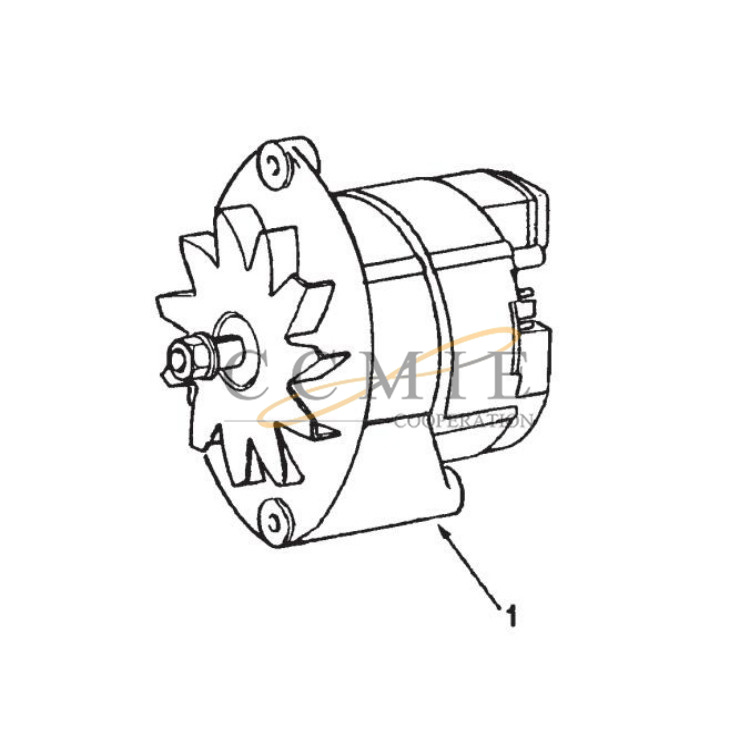 China Alternator Engine Motor Spare Parts For Kalmar Reach Stacker