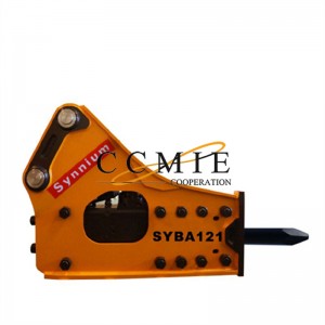 Sany excavator spare parts 60246857 SYB121 triangle type crushing hammer(GT150)