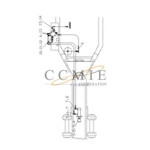 803011088 solenoid valve group XCMG GR180 motor grader parts