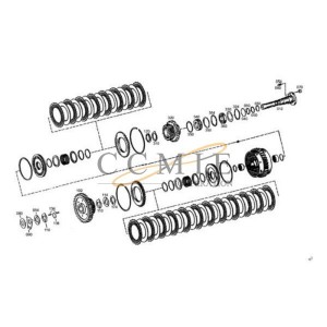 0734.401.106 Piston ring XCMG LW600KN wheel loader parts