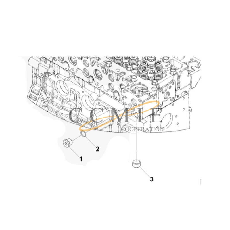 800164642 generator bracket XCMG XS165 road roller spare parts Featured Image