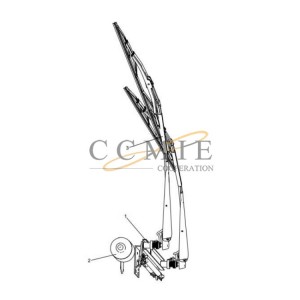 802156563 wiper assembly XCMG mining truck spare parts