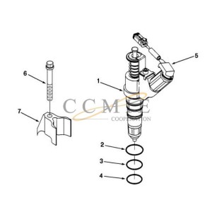 QSM11 fuel injector parts 922784.0024 reach stacker spare parts