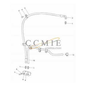 381200415 lubricate equipment XCMG motor grader spare parts