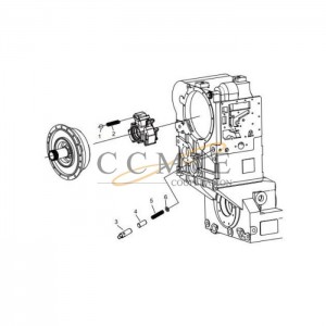 800107116 pressure spring XCMG GR165 grader motor spare parts