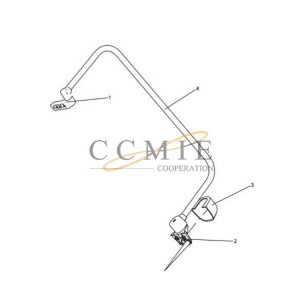 802157327 upper supporting seat XCMG mining truck spare parts