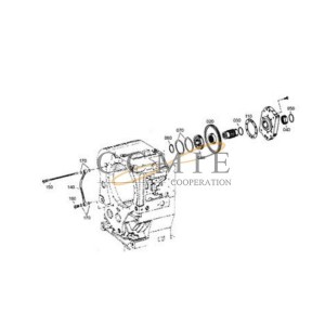 0630.501.033 Buckle XCMG LW600KN wheel loader parts