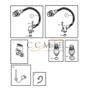 Contacts and sensors  reach stacker spare parts 920871.0112 engine
