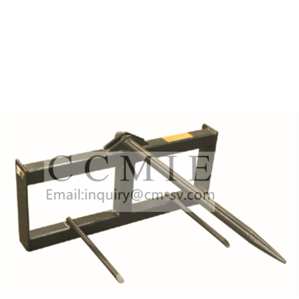 OEM/ODM China  Shacman Parts  - Bale spear attachment for Skid steer loader Auxiliary tools – CCMIC