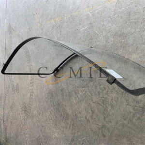 Control room front glass arc glass 860505769 spare parts for truck crane