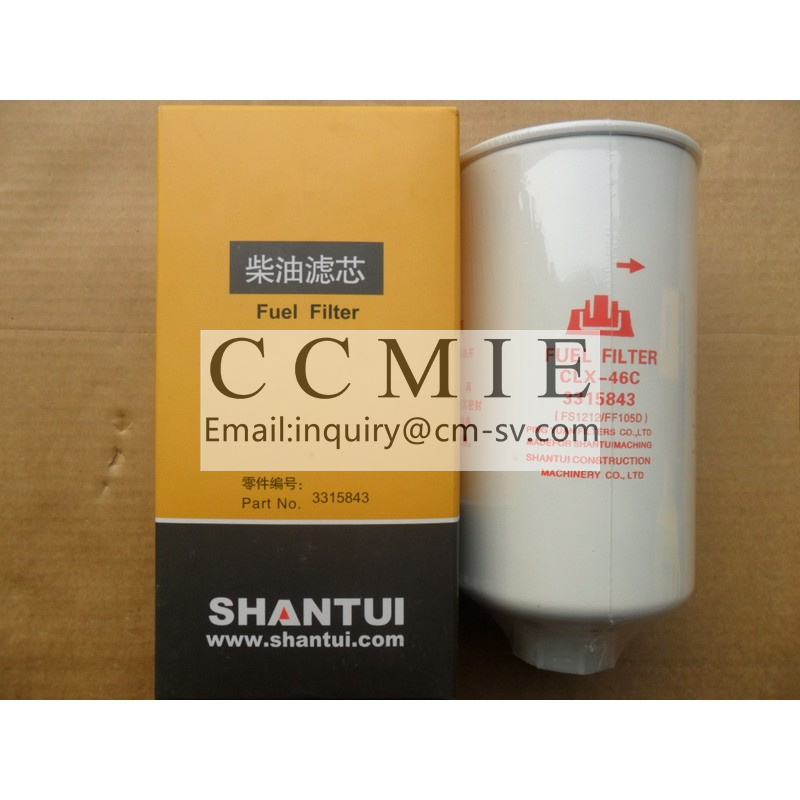 Manufactur standard  Shantui Sd22 Bearing Cover  - Shantui bulldozer diesel filter 3315843 – CCMIC