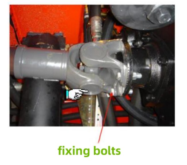 Kalmar reachstacker gearbox and drive shaft maintenance