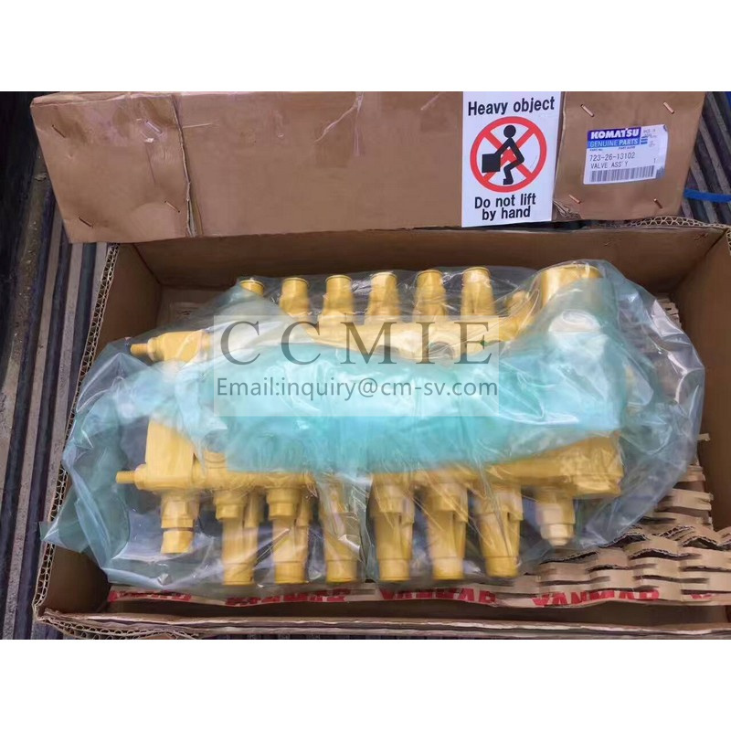 2021 Good Quality  Sany Excavator Spare Parts  - Komatsu 723-26-23102 valve assembly – CCMIC