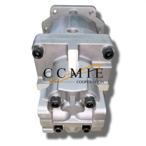Komatsu gear pump oil pump P.C.C. pump 705-53-31020 for WA600-3 WD600-3