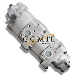 Komatsu WA380-5WA400-5 gear pump oil pump steering pump 705-55-33080 loader spare part