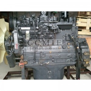 Komatsu engine assembly spare parts for excavator
