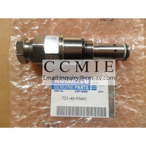 PC220-8 Komatsu excavator main relief valve 723-40-93600