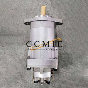 Komatsu grader hydraulic pump steering pump 705-52-21250 for GD555 GD655 GD675-5