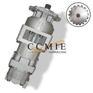 705-58-46001 Komatsu loader variable speed pump lubricating oil pump gear pump for WA600-1
