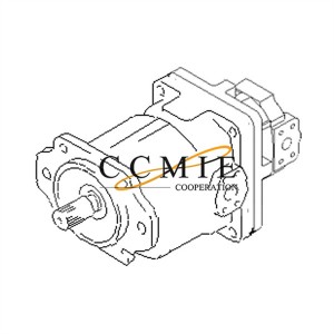 705-23-30610 Komatsu torque converter pump P.C.C. pump for loader WA600-3