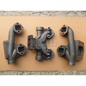 NT855 front middle and rear exhaust manifolds engine spare parts