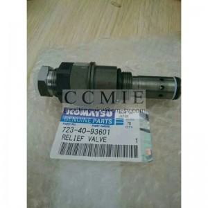 723-40-93601 PC200-8 main relief valve excavator spare parts