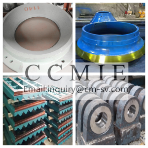 Jaw plate for jaw crusher spare parts