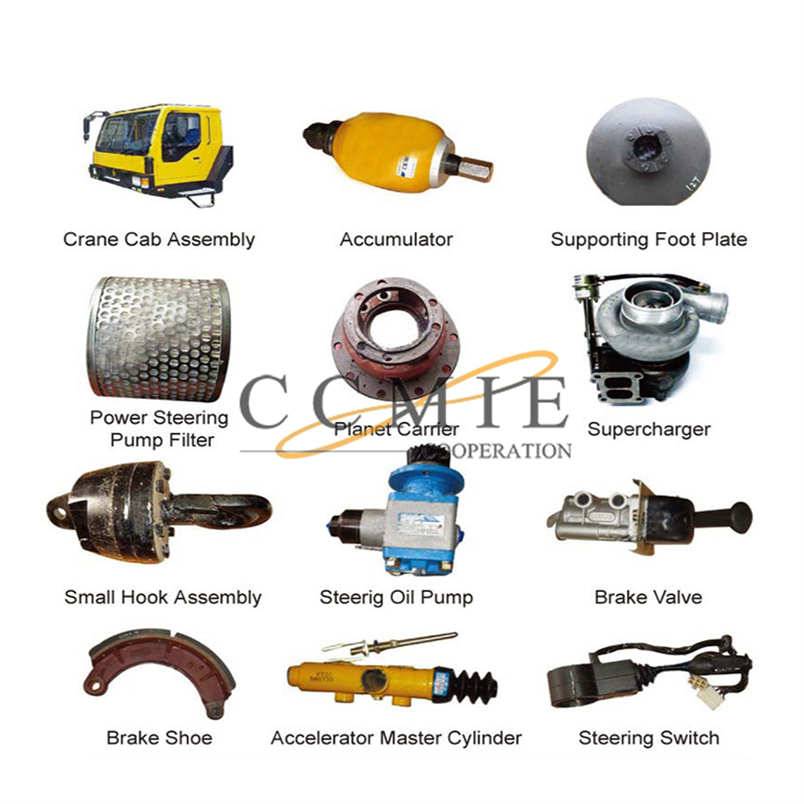 factory customized  Shantui Sd16 Winch Assembly  - Shantui spare part 16Y-60-07000 axis – CCMIC
