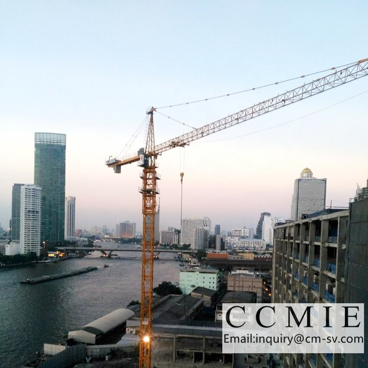 Chinese Professional  Xcmg Boom Truck  - Construction machine XGT flat top and luffing jib tower crane – CCMIC