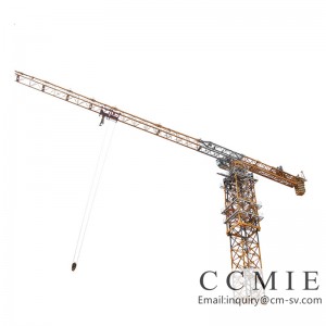 Construction machine XGT flat top and luffing jib tower crane