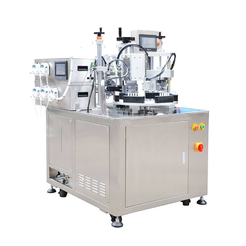 Fixed Competitive Price Adhesive Tube Filling Sealing Machine - 5 in 1 Tubes Filler And Sealer  HX-005 – HX Machine