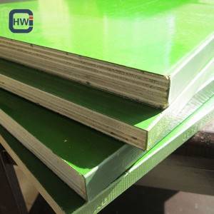 Green PP Plastic Faced Plywood