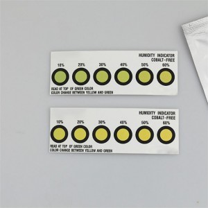 6 Dots Cobalt Free and Halogen Free Humidity Indicator Card
