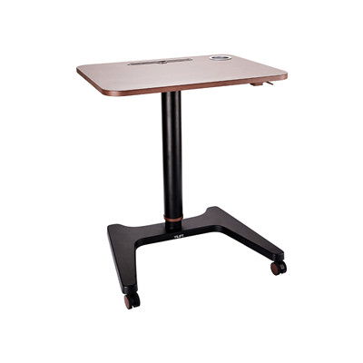 pneumatically adjustable desk