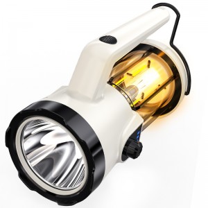 Varm hvit lommelykt Effektiv slitesterk plast LED campinglys