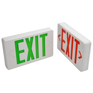 2019 China New Design China 80 LED Exit Sign with Charge Protection Light Emergency