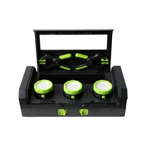 All-in-One Set with Multifunctional Case Rechargeable LED Work Light
